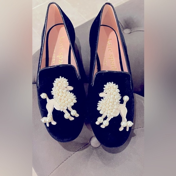 Kate Spade poodle loafers-size